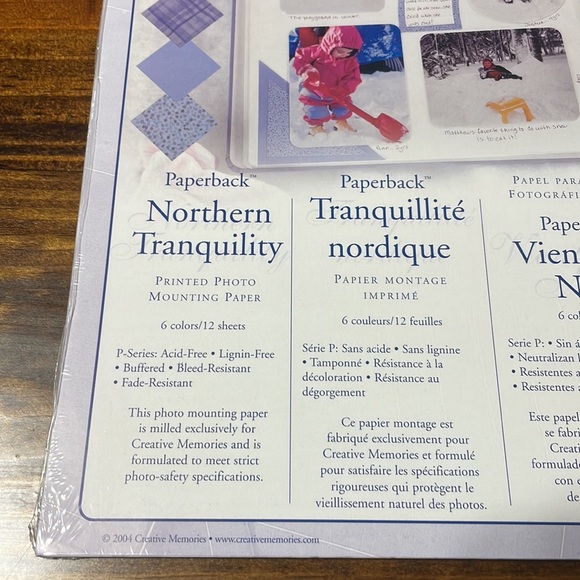 Creative Memories Northern Tranquility Paperback Pack - Picture 2 of 2